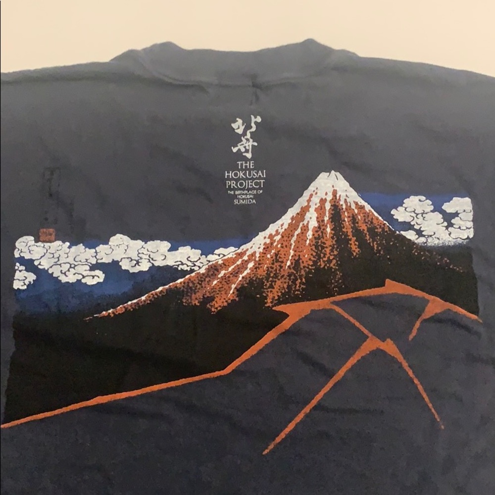 Blue Mt. Fuji T-Shirt